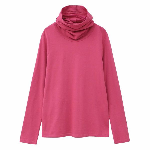 オーガニックコットン オフタートルトップ