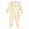 【SALE／20%OFF】 オーガニックコットン ベビー足つきカバーオールMiniSplash(長袖)