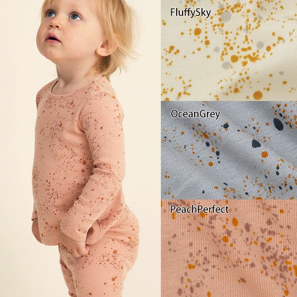 オーガニックコットン ベビーレギンスMiniSplash