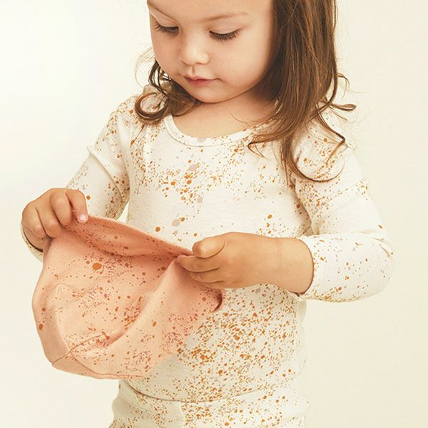 オーガニックコットン ベビーレギンスMiniSplash