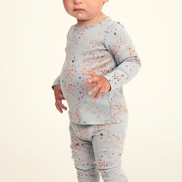 オーガニックコットン ベビーレギンスMiniSplash