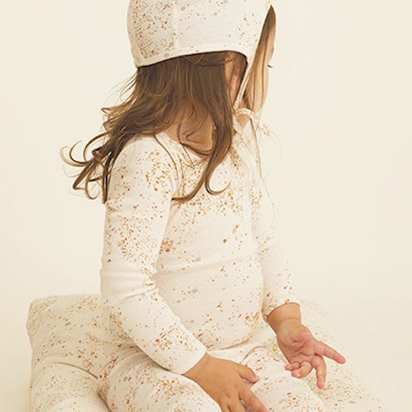 オーガニックコットン ベビーレギンスMiniSplash