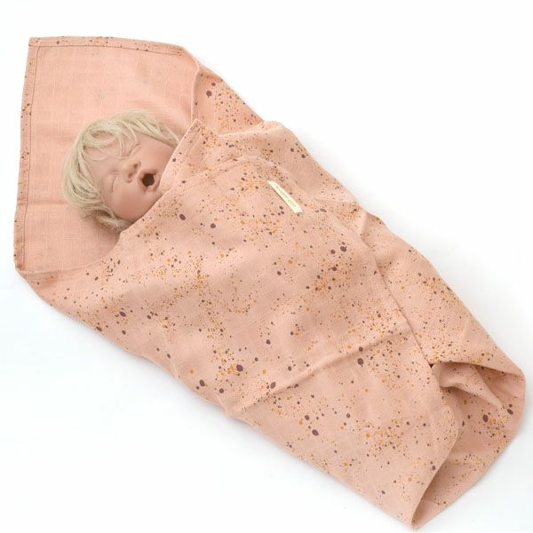 オーガニックコットン モスリンクロス 3枚セットMiniSplash