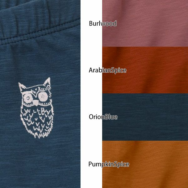 オーガニックコットン ベビーレギンスOwl