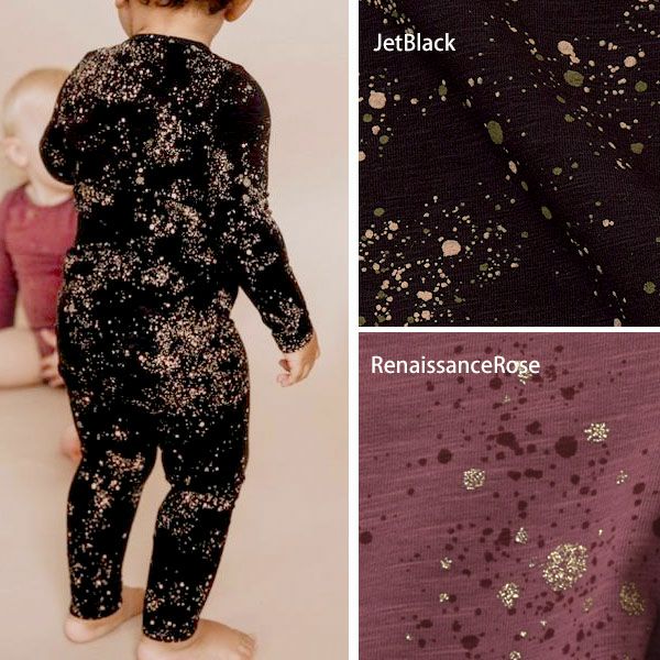 オーガニックコットン ベビーTシャツMiniSplash Jersey(長袖)