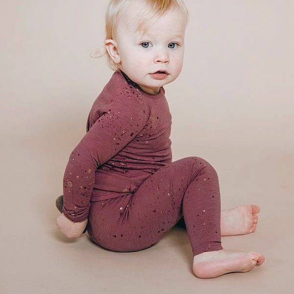 オーガニックコットン ベビーTシャツMiniSplash Jersey(長袖)