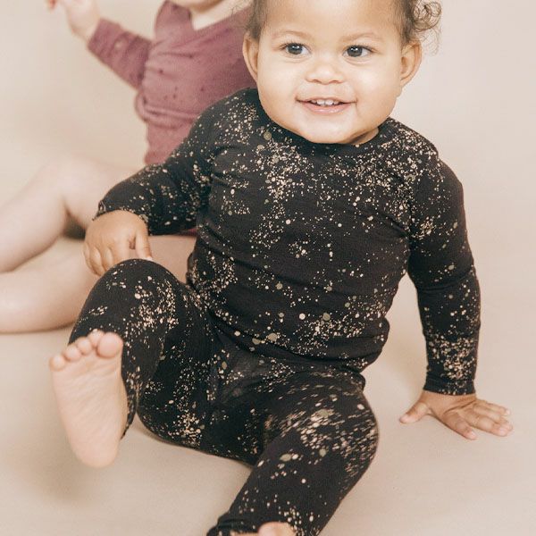 オーガニックコットン ベビーTシャツMiniSplash Jersey(長袖)