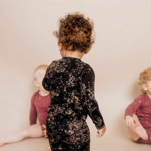 オーガニックコットン ベビーTシャツMiniSplash Jersey(長袖)