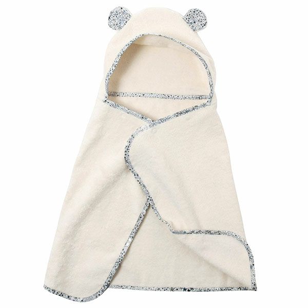 オーガニックコットン ベビー バスローブ リバティ