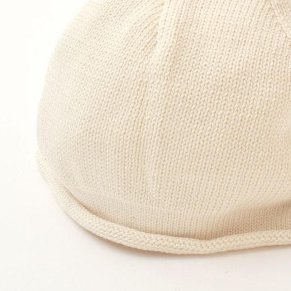 オーガニックコットン ベビー ニットどんぐり帽子