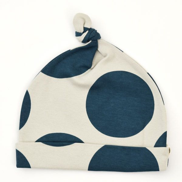 オーガニックコットン ベビー 結び帽 GiantSpot