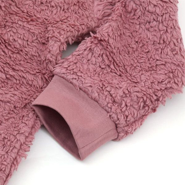 【SALE／20%OFF】 オーガニックコットン キッズ フリースジャンパー