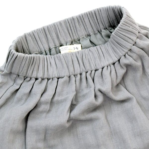 オーガニックコットン キッズ モスリンバギーパンツ