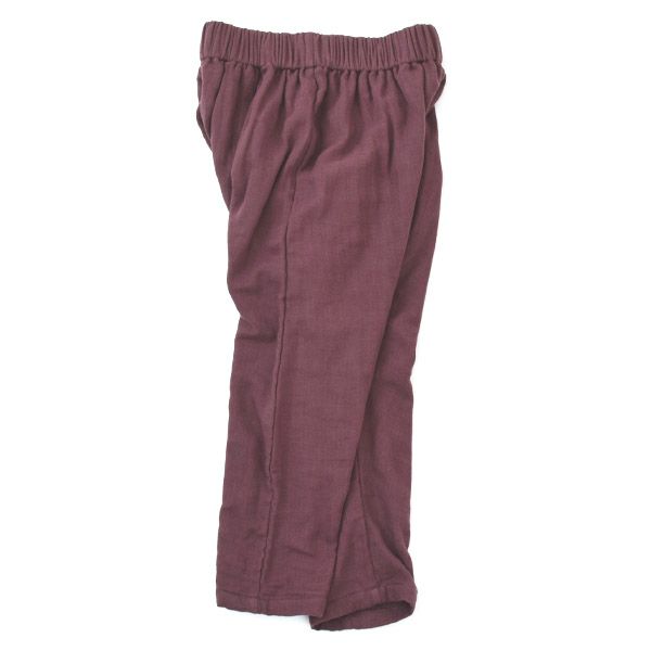オーガニックコットン キッズ モスリンバギーパンツ