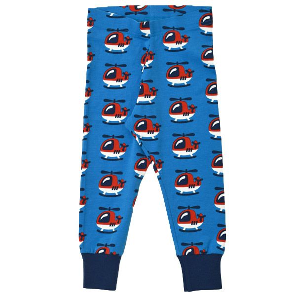 オーガニックコットン ベビーパジャマ（長袖）Helicopter 86-92