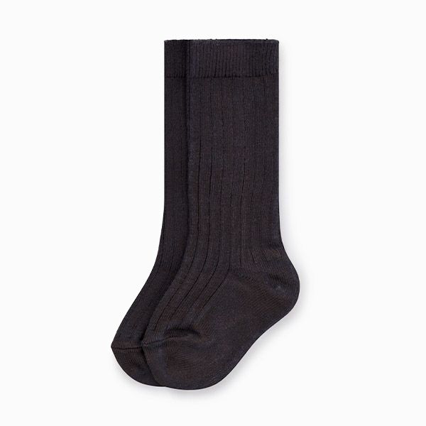 オーガニックコットン ベビーリブハイソックス