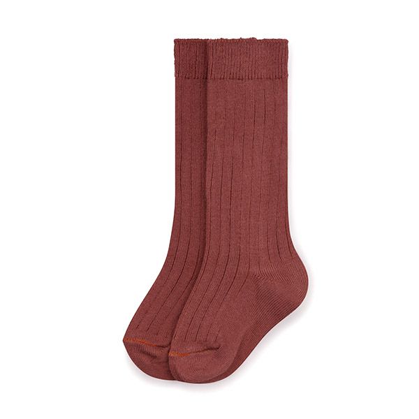 オーガニックコットン ベビーリブハイソックス