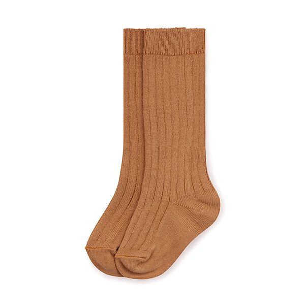 オーガニックコットン ベビーリブハイソックス