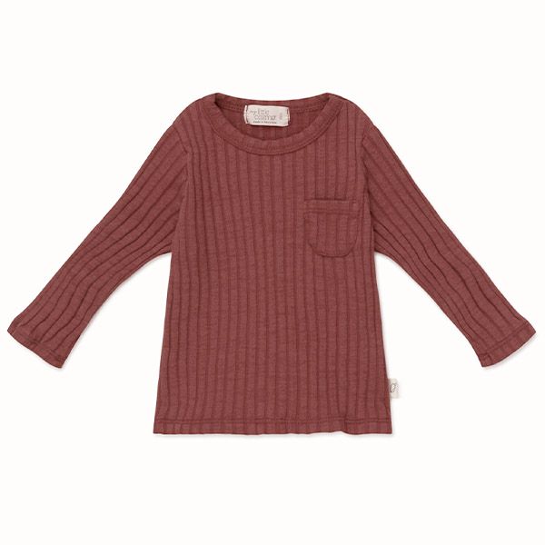 オーガニックコットン ベビーリブＴシャツ