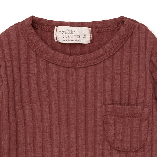 オーガニックコットン ベビーリブＴシャツ