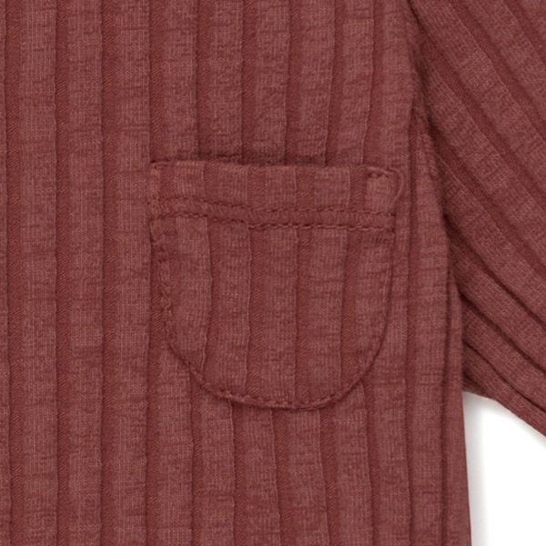 オーガニックコットン ベビーリブＴシャツ