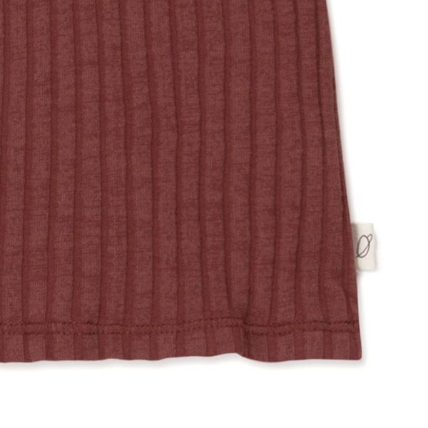 オーガニックコットン ベビーリブＴシャツ