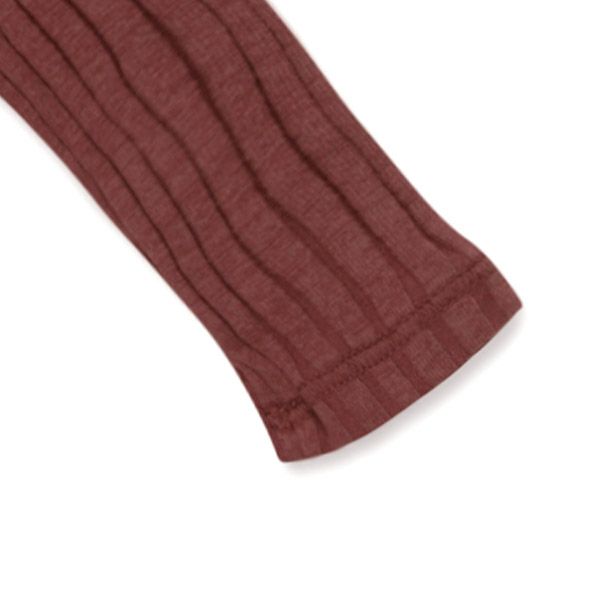 オーガニックコットン ベビーリブＴシャツ