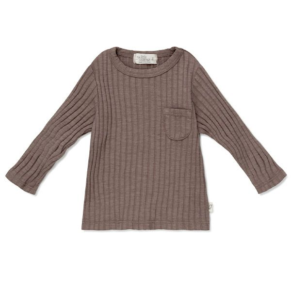 オーガニックコットン ベビーリブＴシャツ