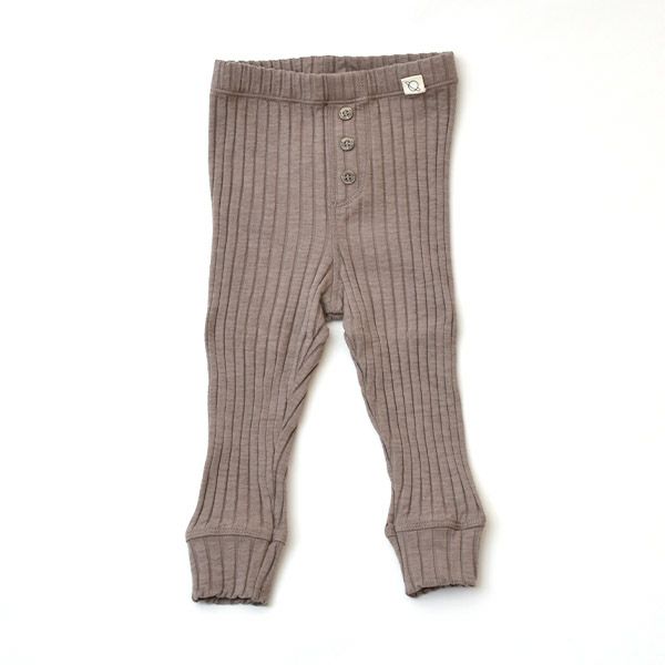 オーガニックコットン ベビーリブレギンス