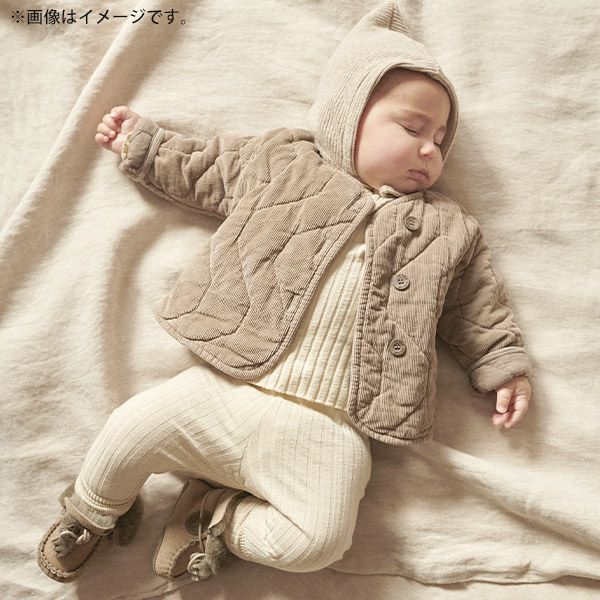 オーガニックコットン ベビーリブレギンス