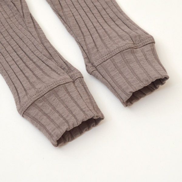 オーガニックコットン ベビーリブレギンス