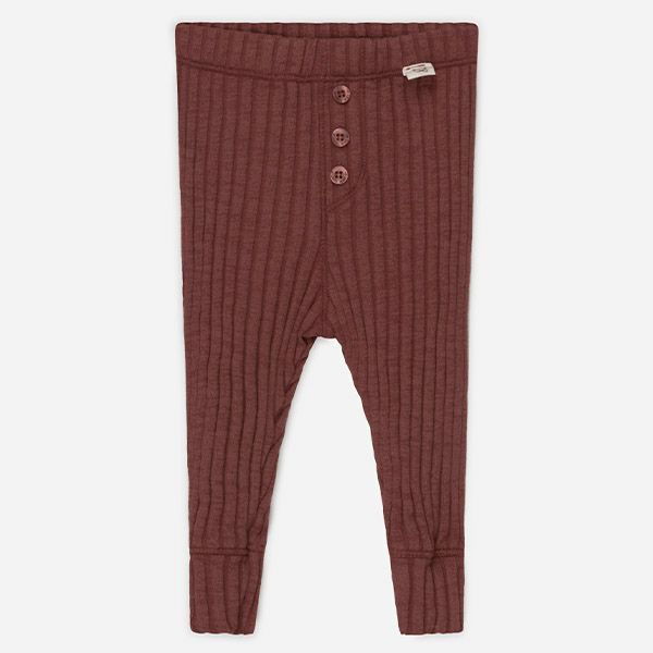 オーガニックコットン ベビーリブレギンス