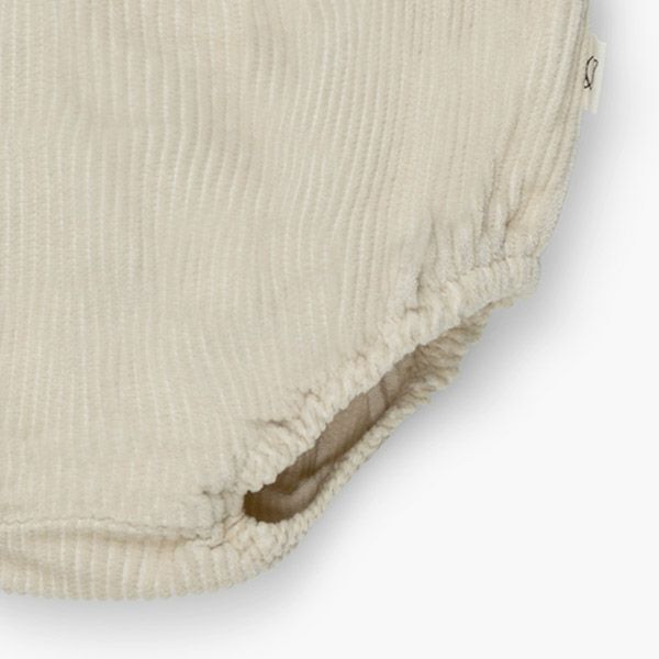 オーガニックコットン ベビーコーデュロイサスペンダー付ブルマ