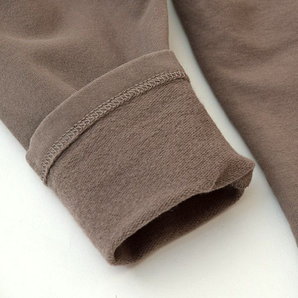 【SALE／20%OFF】 オーガニックコットン ベビーフリースレギンス