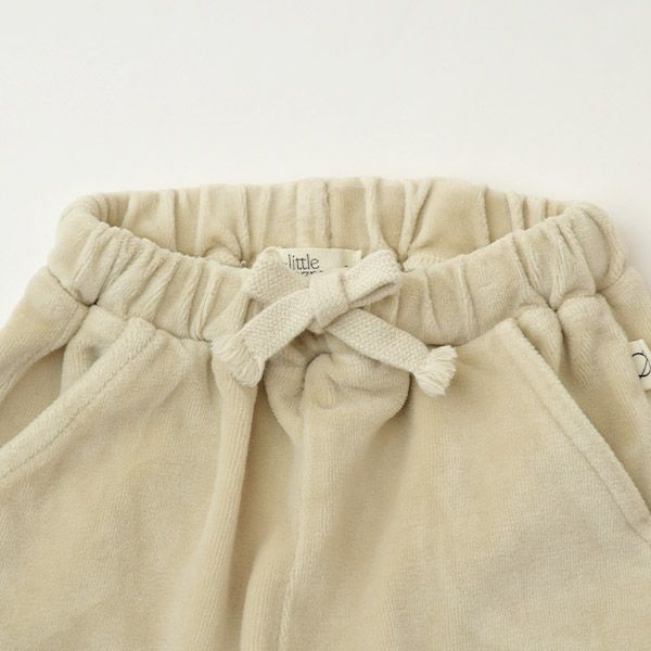 【SALE／20%OFF】 オーガニックコットン ベビーベロアパンツ