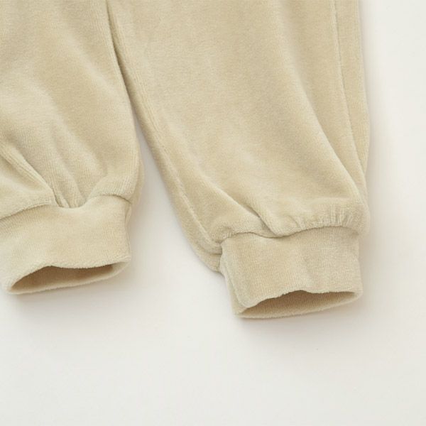 【SALE／20%OFF】 オーガニックコットン ベビーベロアパンツ