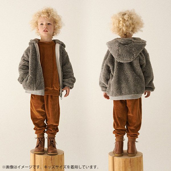 【SALE／20%OFF】 オーガニックコットン ベビーベロアパンツ