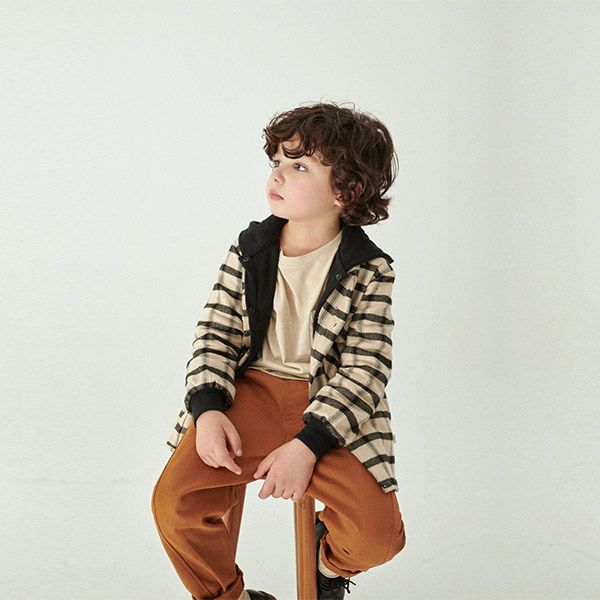 オーガニックコットン キッズベーシックTシャツ(長袖)