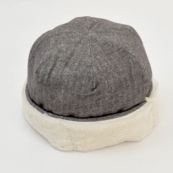 オーガニックコットン＆ウール ヘリンボーンボアワッチ