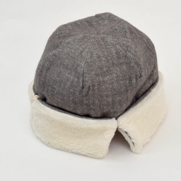 オーガニックコットン＆ウール ヘリンボーンボアワッチ