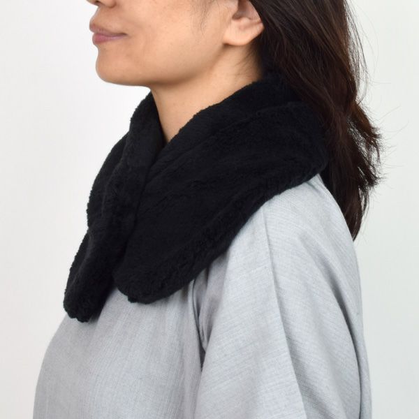 オーガニックコットン ボアエリマフ