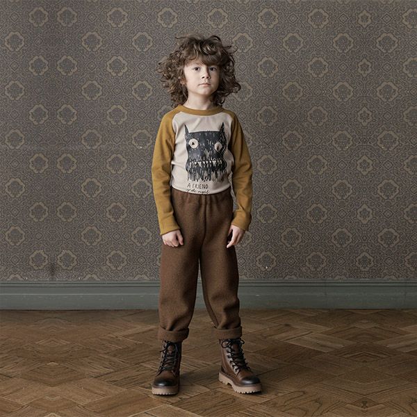 【SALE／20%OFF】 オーガニックコットン キッズリブラグランＴシャツ(長袖)