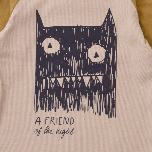 【SALE／20%OFF】 オーガニックコットン キッズリブラグランＴシャツ(長袖)