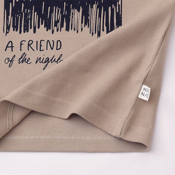 【SALE／20%OFF】 オーガニックコットン キッズリブラグランＴシャツ(長袖)