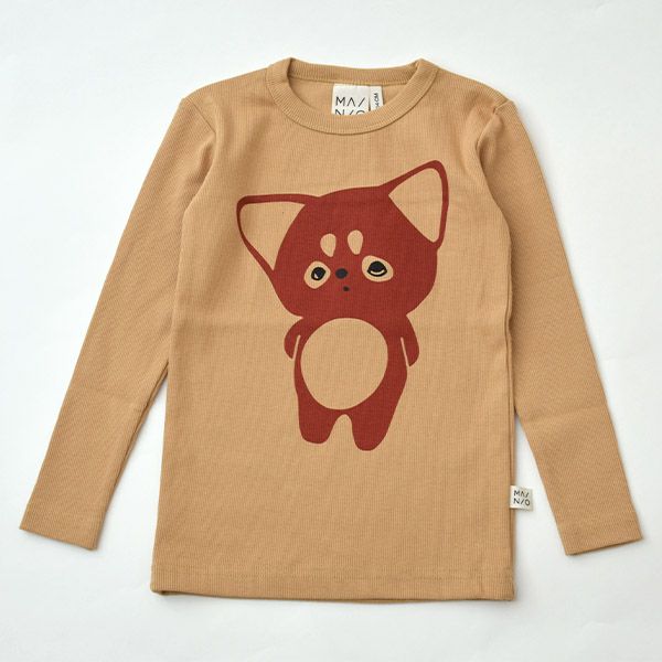 【SALE／20%OFF】 オーガニックコットン キッズリブＴシャツ(長袖)