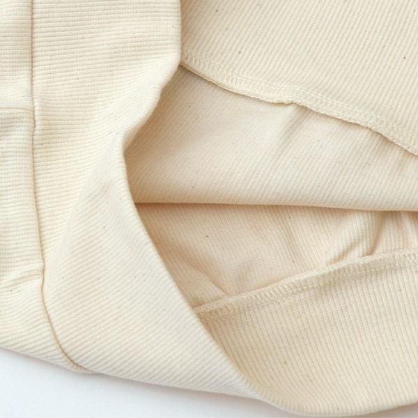 オーガニックコットン キッズリブトレーナー(長袖)