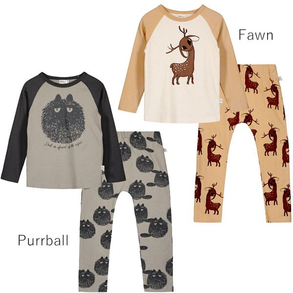 【SALE／20%OFF】 オーガニックコットン キッズパジャマセット(長袖)