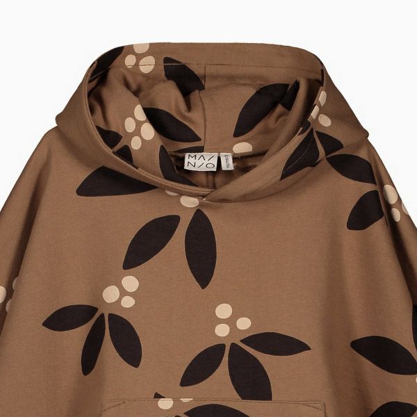 オーガニックコットン キッズフーディNightBlooms(長袖)