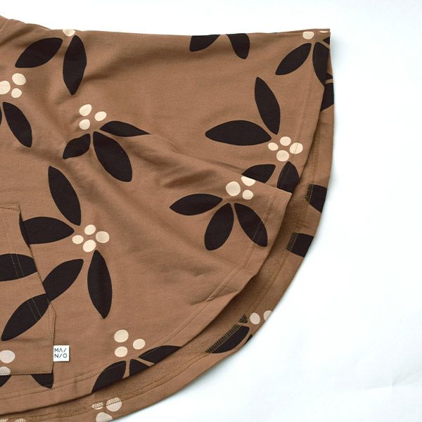 オーガニックコットン キッズフーディNightBlooms(長袖)