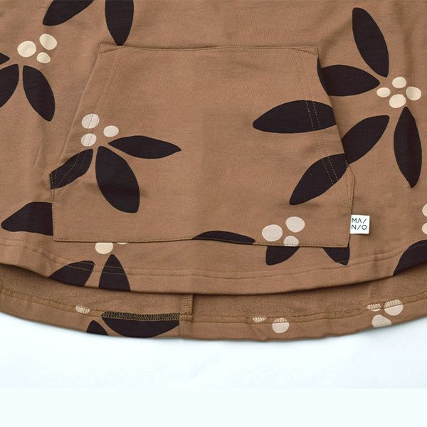 オーガニックコットン キッズフーディNightBlooms(長袖)